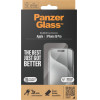 PanzerGlass(TM) Screen Protector iPhone 15 Pro | Ultra-Wide Fit w. EasyAligner - (PG-2810)