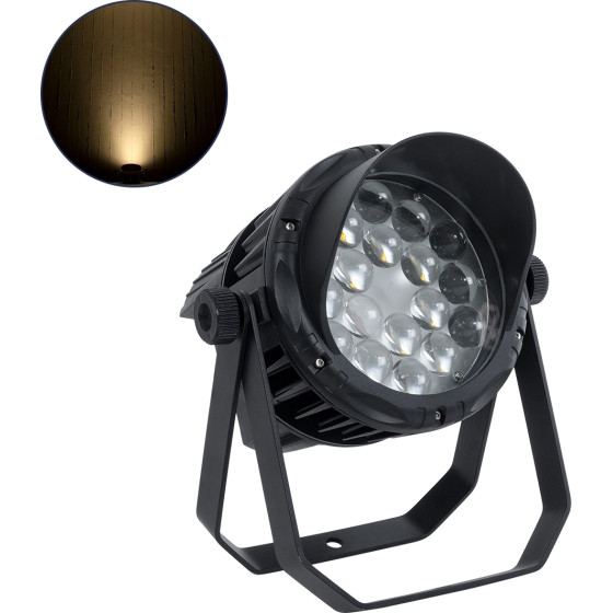 GloboStar FLOOD-Kara ��������� Wall Washer ���� �� ������������� ������ ��� ������� ������� Led 54W 6480lm 5� Dc 24V ��������� IP67 �28 x �32 x H27cm ����� ����� 2700K - ���� ������� - 3 ������ ������� - (90818)