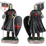 ALBAINOX ������� ������������ TOLE10 Shield-Flag Resin Black Templar Knight 18cm, 39524