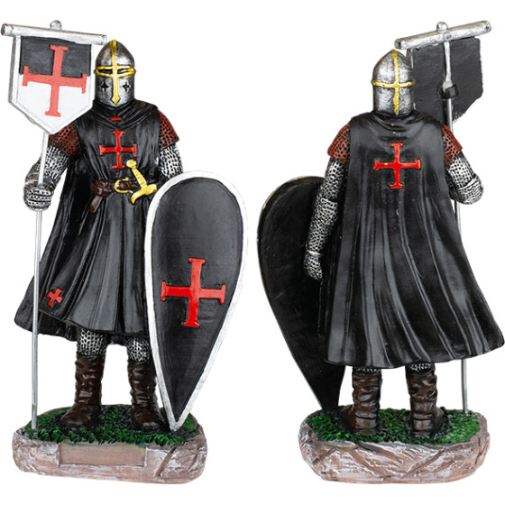 ALBAINOX ������� ������������ TOLE10 Shield-Flag Resin Black Templar. 8 cm, 39522