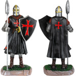 ALBAINOX ������� ������������ TOLE10 Shield-Spear Black Templar Knight. Resin, 18cm, 39521