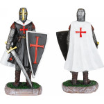 ALBAINOX ������� ������������ TOLE10 Shield-Sword Resin black-White Templar 8cm, 39528