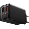 Baseus GAN6 Pro Fast Charger, 2xUSB-C + 2xUSB, 65W (black) - (P10162701113-00)