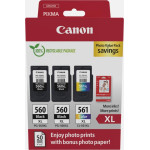Canon ������ Inkjet PG-560XLx2/CL-561XL Ph.Val.Pk - (3712C012)