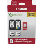 Canon ������ Inkjet PG-575/CL-576 Ph.Value Pack - (5438C004)
