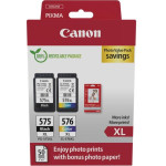 Canon ������ Inkjet PG-575XL/CL-576XL Ph.Value Pack - (5437C006)