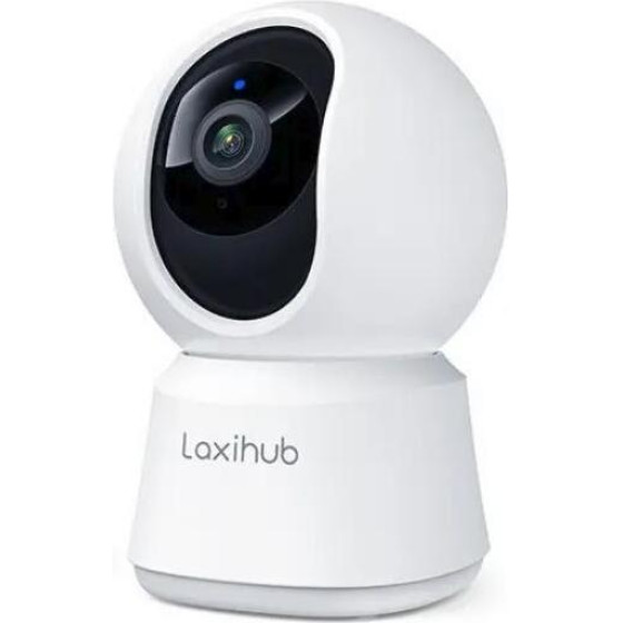 Laxihub Indoor Wi-Fi Uhd 2K/3MP Pan Tilt Zoom Privacy Camera - (P2T)