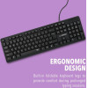 Alcatroz Silent Keyboard KB1000 Black - (KB1000S)