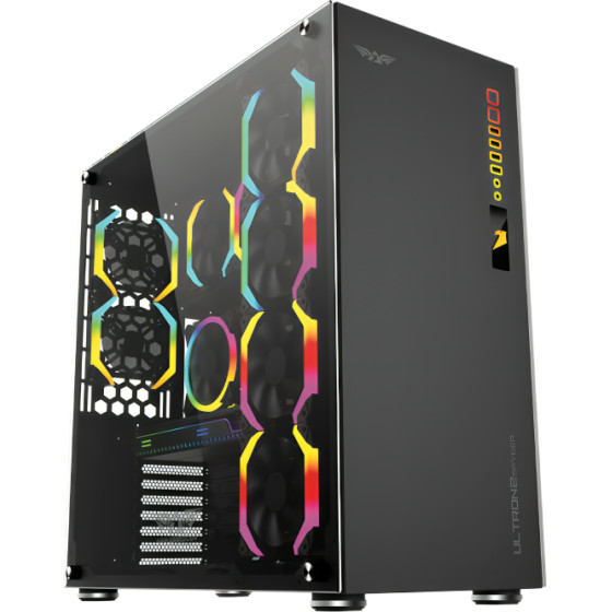 Armaggeddon Full Atx Gaming Pc Case Ultro 2 Spyder - (ULTRO2-SPYDER)