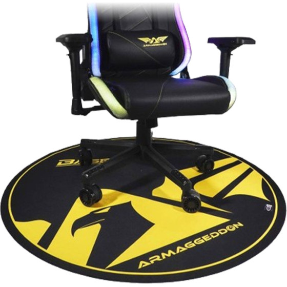 Armaggeddon Gaming Floor Mat BASE-47 Wings 120CM Yellow - (B47WY)