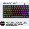 Armaggeddon Mechanical Keyboard MKA-2C Neo White Tactile Brown Switch - (MKA-2C-NWT)