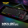 Armaggeddon Mechanical Keyboard MKA-2C Neo White Tactile Brown Switch - (MKA-2C-NWT)