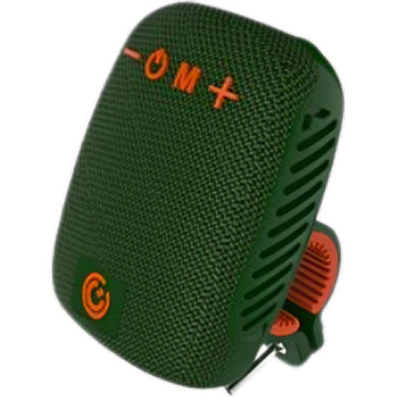 Sonic Gears Sonicgear Portable Wireless Speaker BT5.3 Sonicgo Bikeclipz Military Green - (BIKECLIPZ-MGN)