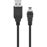 Goobay ������� Usb �� Usb Mini 480Mbps, 0.3m, ����� - (93229)