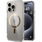 Spigen Ultra Hybrid Mag Magsafe Iphone 15 Pro Gold Backcover - (ACS06718)