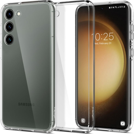 Spigen Ultra Hybrid Samsung S23 Crystal Clear Backcover - (ACS05714)
