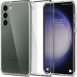 Spigen Ultra Hybrid Samsung S23 Plus Crystal Clear Backcover - (ACS05668)