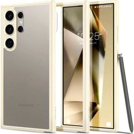 Spigen Ultra Hybrid Samsung S24 Ultra Beige Backcover - (ACS07415)