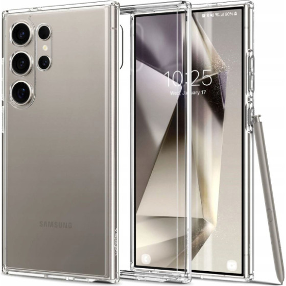 Spigen Ultra Hybrid Samsung S24 Ultra Crystal Clear Backcover - (ACS07292)