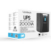 Lamtech Ups With Avr And Lcd Display 2000VA, 2x12V/9AH, 2xSCHUKO, 3xIEC, Usb & RJ45 Port - (LAM113539)