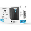Lamtech Ups With Avr And Lcd Display 3000VA, 4x12V/9AH, 3xSCHUKO, 3xIEC, Usb & RJ45 Port - (LAM113546)