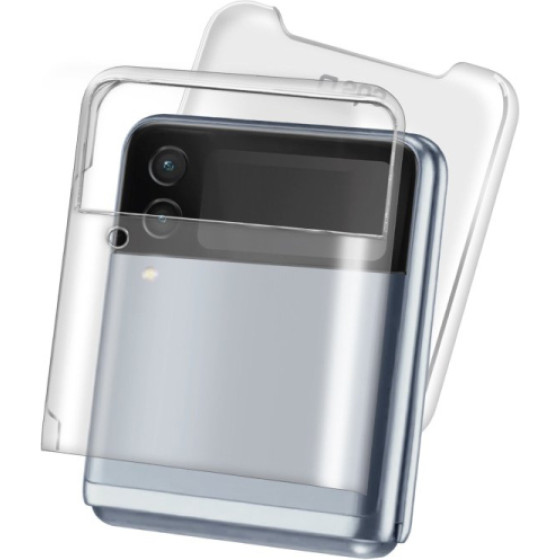 SBS Crystal Cover Samsung Z Flip 4 Transparent Backcover - (COVSAZFLIP4)