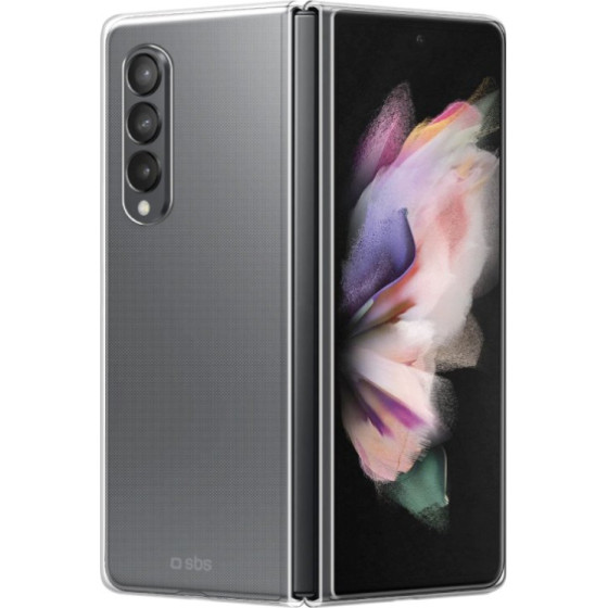 SBS Crystal Cover Samsung Z Fold 4 Transparent Backcover - (COVSAZFOLD4)