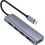 Ugreen Usb Type C Hub - 4x Usb 3.2 Gen 1 With USB-C Power Port ���� - (6957303805167)