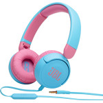 JBL JR310, On-Ear Headphones For Kids, Universal (Blue) - (JBLJR310BLU)