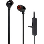 JBL Tune 125BT, Wireless In-Ear With 3-Button Mic-Remote (Black) - (JBLT125BTBLK)