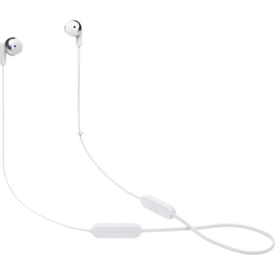 JBL Tune 215BT, Wireless Earbuds 3-Button Mic-Remote (White) - (JBLT215BTWHT)