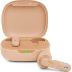JBL Wave Flex, True Wireless Ear-Buds Headphones, IP54, Touch, (Beige) - (JBLWFLEXBEG)