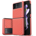 Dux Ducis ���� DD Venice ��������� ��� Samsung Galaxy Z Flip4 5G Red Brown - (0009096605)