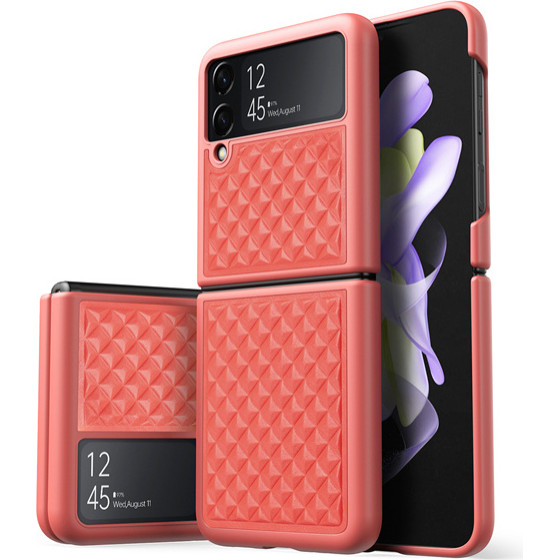 Dux Ducis ���� DD Venice ��������� ��� Samsung Galaxy Z Flip4 5G Red Brown - (0009096605)