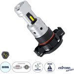 GloboStar ����� ����������� & ������������ Led PXS24W/2504 3rd Generation Can-Bus Extreme Series 5xSMD1860 Csp 8.5W 1200lm 360� Dc 12V IP20 - �4 x �2.8 x �6cm ����� - ����� ����� 6000K - 2 ������ ������� - (81508)