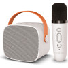 Maxlife Bluetooth Karaoke Speaker Microphone MXKS-100 White - (MXKS100W)