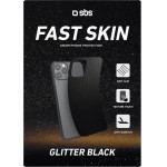 SBS Fast Skin Sheet Glitter Look Black - (SKINSHEETGLTK)