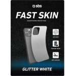 SBS Fast Skin Sheet Glitter Look White - (SKINSHEETGLTW)