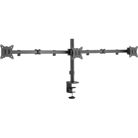 Sbox Table Stand For 3 Monitors 17'-27' Vesa 100x100 Max - (LCD-352/3-2)