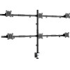 Sbox Table Stand For 6 Monitors 17'-32' Vesa 100x100 Max - (LCD-352/6-2)
