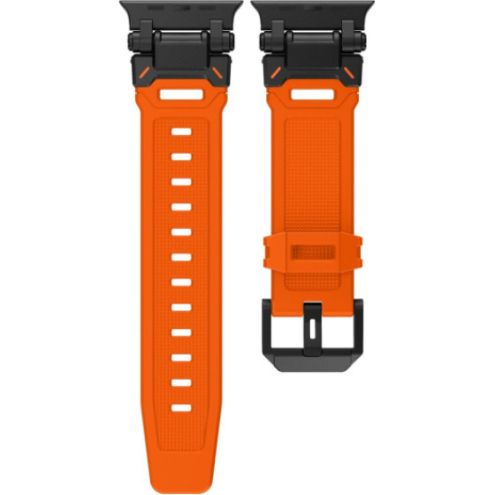 Tech-Protect Replacment Band Delta Pro For Apple Watch 4 / 5 / 6 / 7 / Se (42 / 44 / 45 /49 MM) Oran - (TPDPAW5OB)