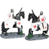 ALBAINOX ������� Black Horse - White Sword Templar Knight 12cm, 39572