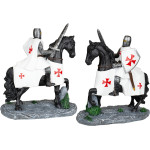 ALBAINOX ������� Black Horse - White Sword Templar Knight 12cm, 39572