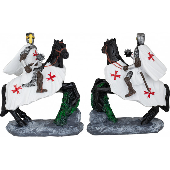 ALBAINOX ������� Black horse-White Templar. Morning Star 20cm, 39582