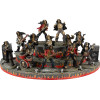 ALBAINOX ������� Set 12 Resin Rock skulls+Display , 39706 (06244)