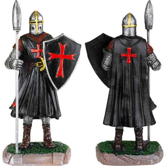 ALBAINOX ������� ������������ TOLE10 Shield-Spear Black Templar Knight. Resin 30cm. 39541