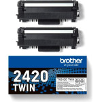 Brother TN2420 Toner Twin Pack Black - (TN2420TWIN)