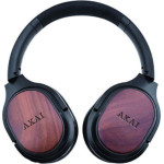 Akai �������� Over Ear ������������� Bamboo ��������� �� Bluetooth, �NC, NTC, Handsfree ��� Hifi Stereo Sound - (BTH-W150ANC)