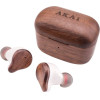 Akai Bamboo �������� ��������� �� Bluetooth, handsfree, TWS, Enc ��� ��c - (BTE-W300ENC)