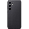 Samsung ���� S24 Plus 5G S926 Vegan Leather Case Black Packing Or - (GP-FPS926HCABW)